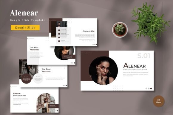 Alenear Google Slide Template Guide