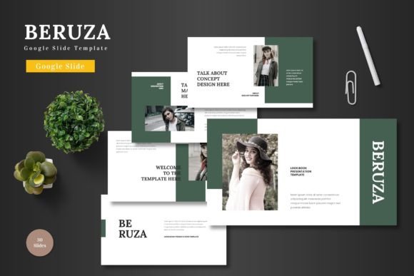 Beruza - Google Slide Template: A Strategic Asset for Clearer Communication