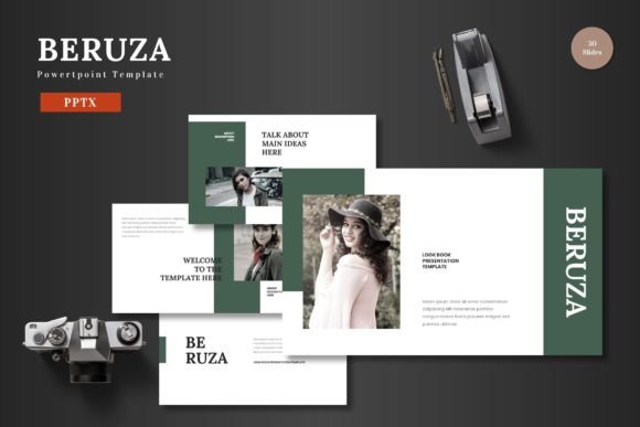 Beruza PowerPoint Template Guide