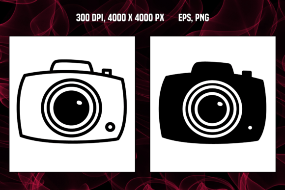 Camera Icon & Photographer Logo Design Assets