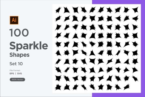 Evaluating the Sparkle Shape Symbol Sign V1-100-10 Collection