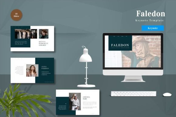 Faledon - Keynote Template: A Practical Guide to Professional Presentations