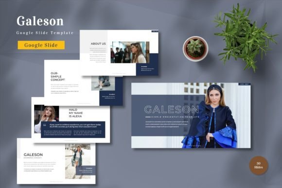 Galison - Google Slide Template: A Comprehensive Guide to Streamlined Presentations