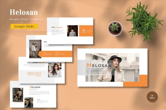 Helosan Google Slide Template Guide
