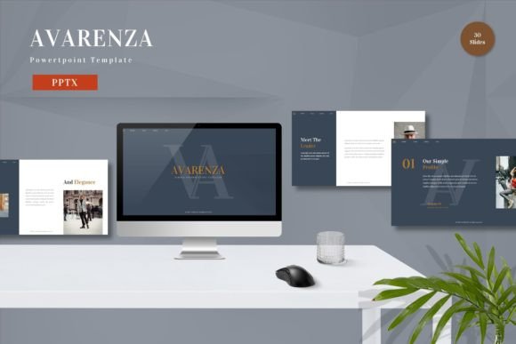 Mastering Visual Communication with the Avarenza PowerPoint Template