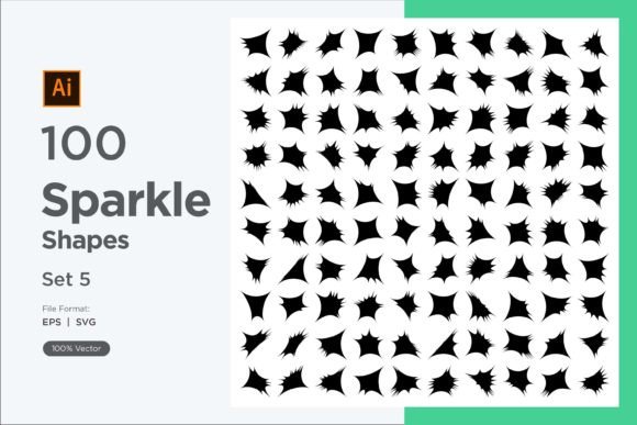 Mastering Visual Impact with Sparkle Shape Symbol Sign V1-100-5 and Contemporary Vector Graphics
