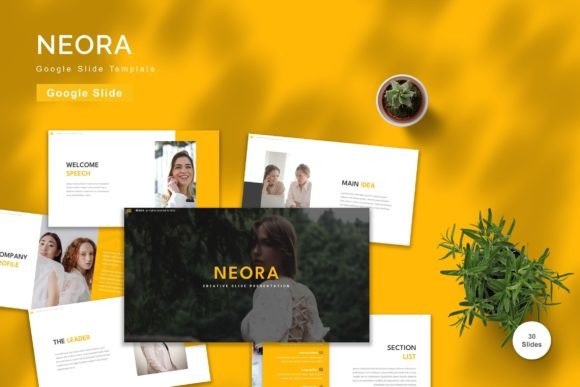 Neora Google Slide Template: A Design Essential