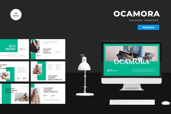Ocamora - Keynote Template: A Versatile Design Solution for Modern Presentations