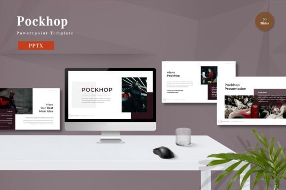 Pockhop: A Versatile PowerPoint Template for Modern Presentations