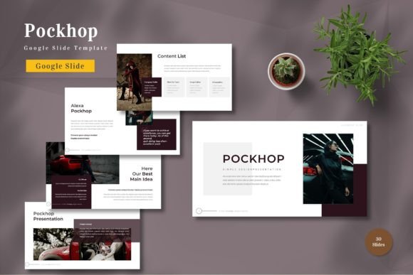 Streamline Your Presentations with the Pockhop Google Slide Template