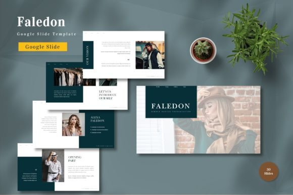 Streamlining Visual Communication: A Deep Dive into the Faledon Google Slide Template