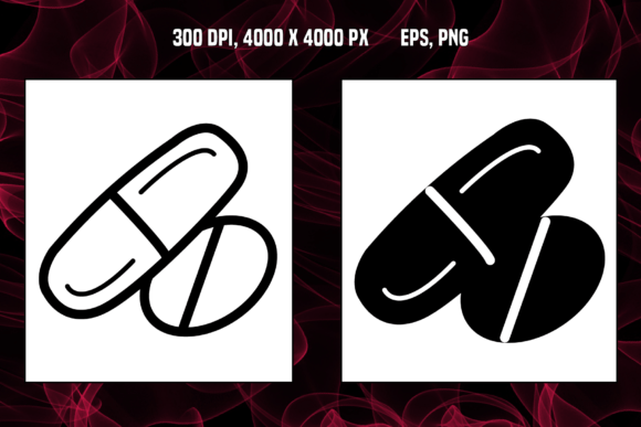 Two Pills: Elevating Web Design with High-Resolution Vector Assets