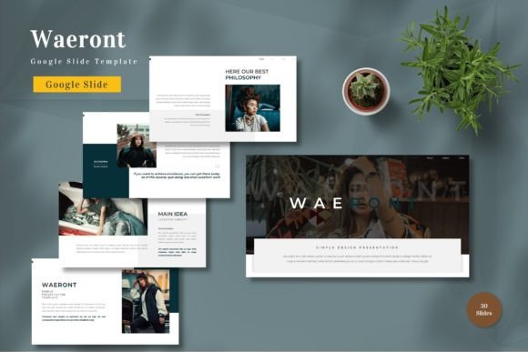 Waeront - Google Slide Template: A Comprehensive Guide to Modern Presentation Design